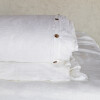 FUNDA DE DUVET FRENCH FLAX LINEN Blanco - KING