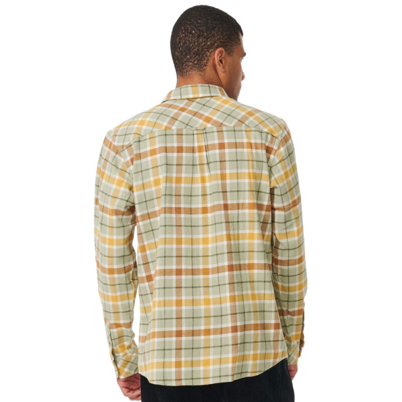 Camisa Rip Curl Checked In Flannel Camisa Rip Curl Checked In Flannel