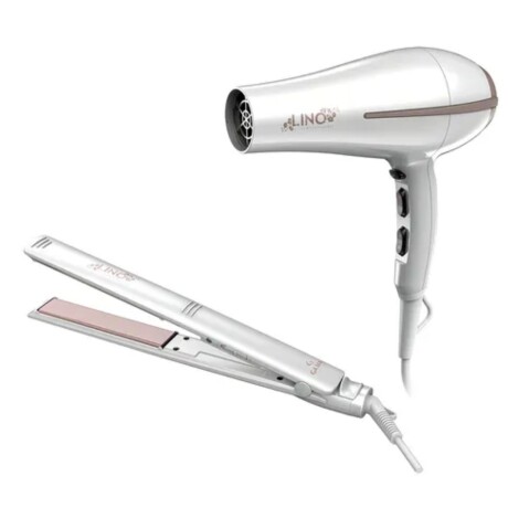 Combo planchita + secador Gama Lino V01