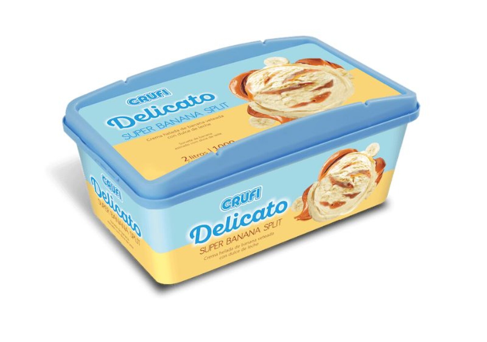 CRUFI DELICATO 2L SUPER BANANA SPLIT 
