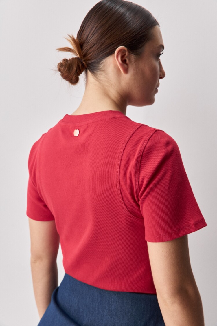 REMERA AGAVE Rojo