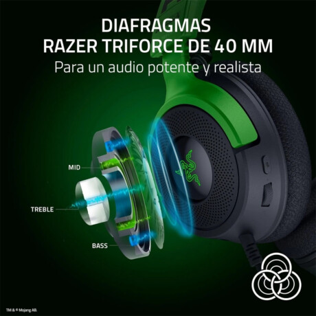 Auriculares Gamer Razer Kraken V4 X Minecraft Edition Auriculares Gamer Razer Kraken V4 X Minecraft Edition
