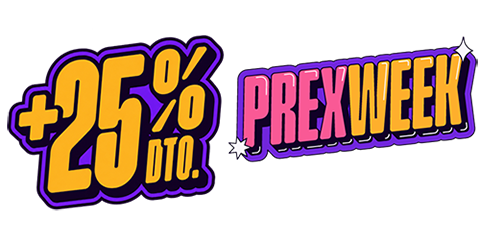 25% OFF PREXWEEK