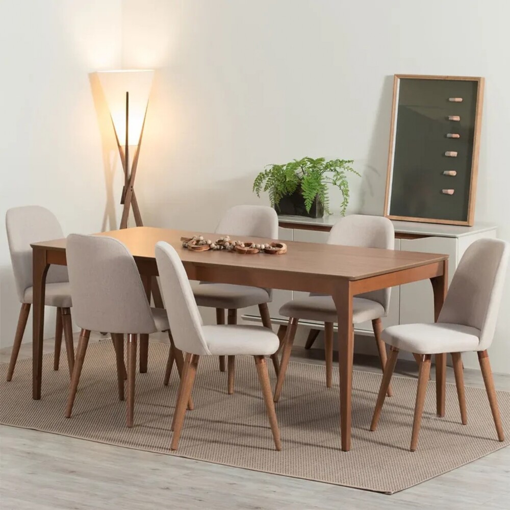 Mesa de comedor Ella - 180 - Linea Monaco Mesa de comedor Ella - 180 - Linea Monaco
