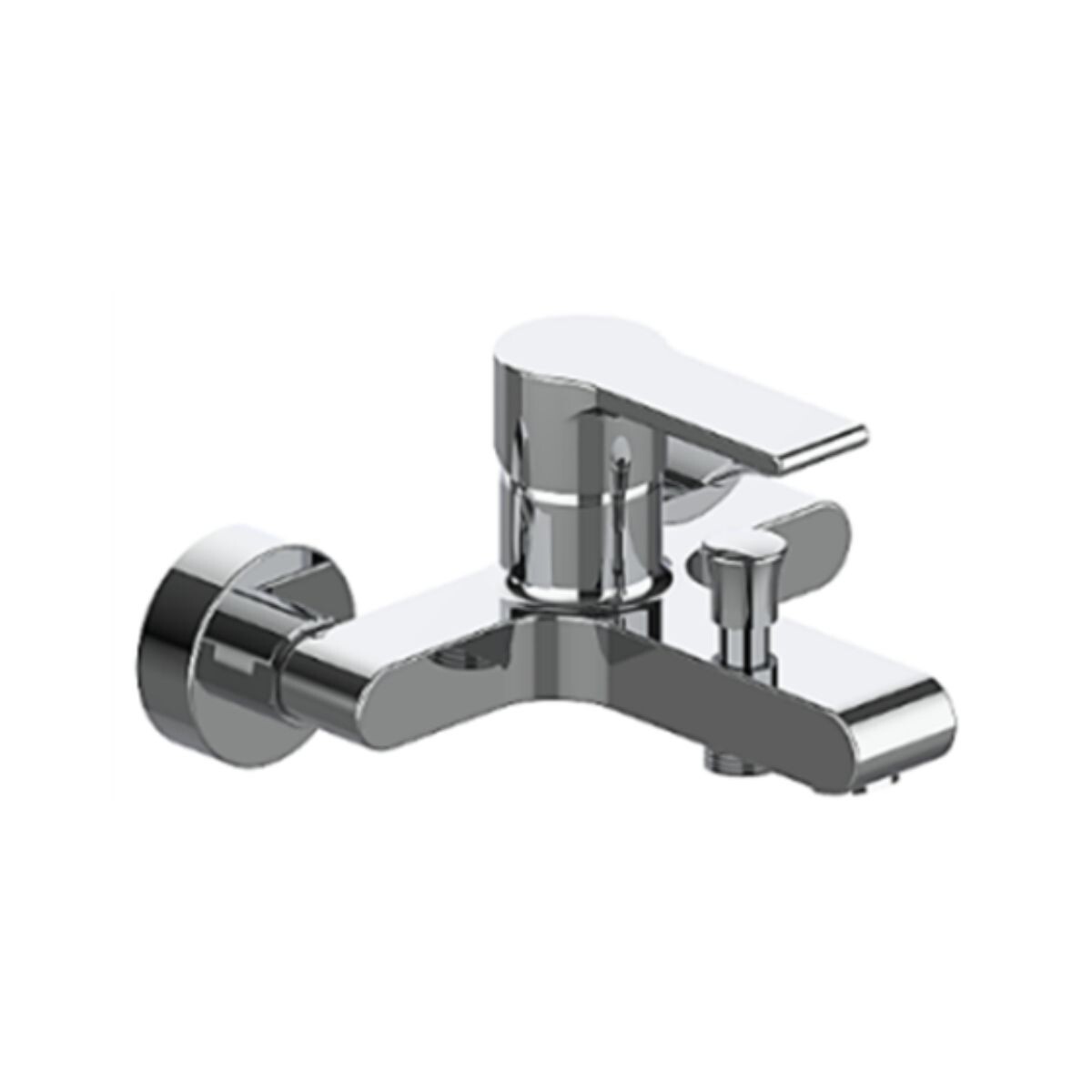 Monocomando Ducha Con Transferencia Wico Linea Roller 