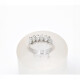 Anillo En Oro 18 K Blanco Con Brillantes Navettes Anillo En Oro 18 K Blanco Con Brillantes Navettes