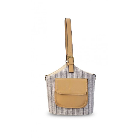 Posatermo Filipinas Telar Rayado Topo C/ Crudo