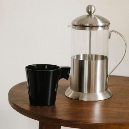 TAZA LUMINARC 220ML NEGRO NEGRO