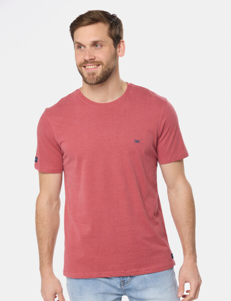 REMERA LISA Ladrillo