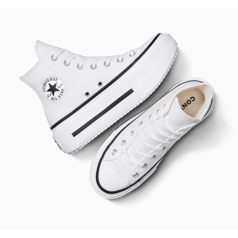CTAS LIFT DOUBLE STACK HI WHITE/BLACK WHITE/BLACK