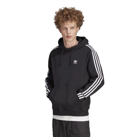 3-Stripes Hoody - Hombre Black