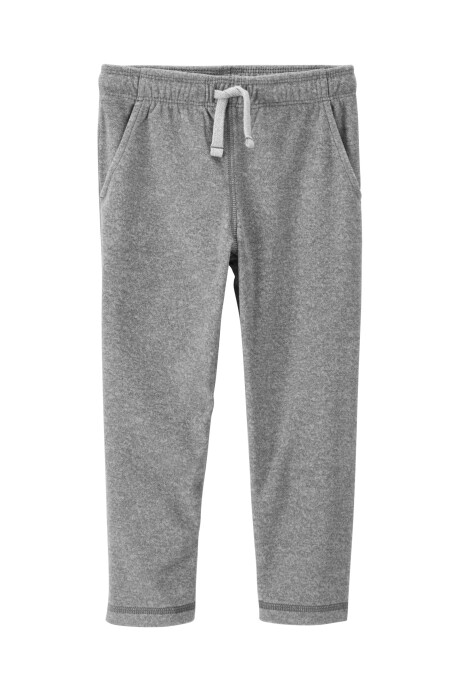 Pantalón de micropolar, gris Sin color