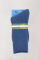 Medias lisas soft Azul piedra