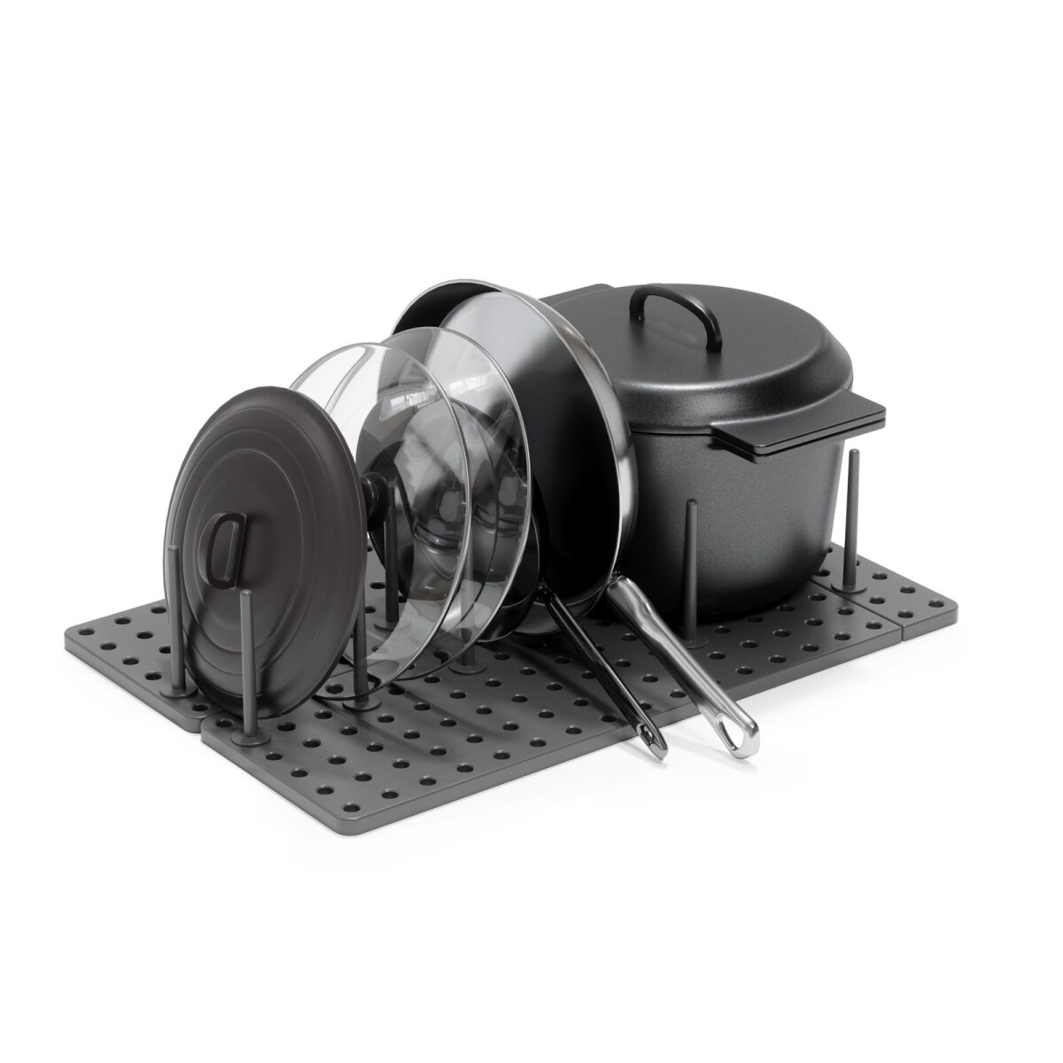 ESCURRIDOR - PLASTICO GRIS PEGGY 