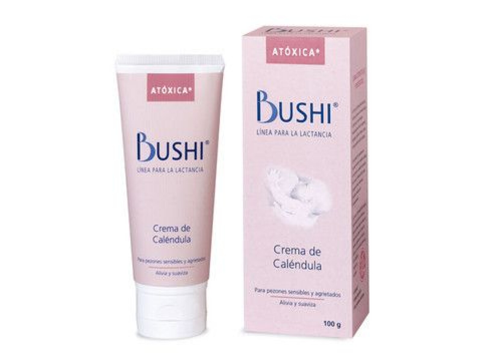 Bushi Crema de Caléndula 100 gr | Cuidado Intensivo de la Piel Sensible