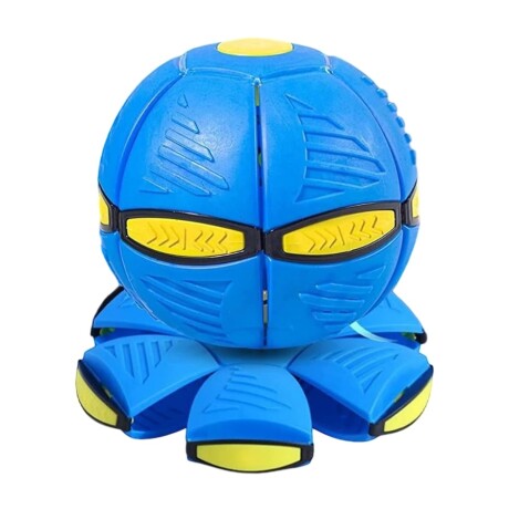 Pelota Mágica Saltarina Plegable 14CM AZUL