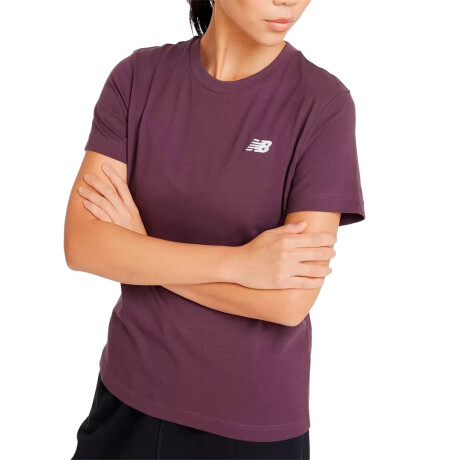 Remera de Mujer New Balance Sport Essentials Jersey Bordó