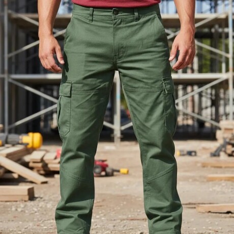 PANTALÓN MULITA CARGO HOMBRE VERDE PANTALÓN MULITA CARGO HOMBRE VERDE