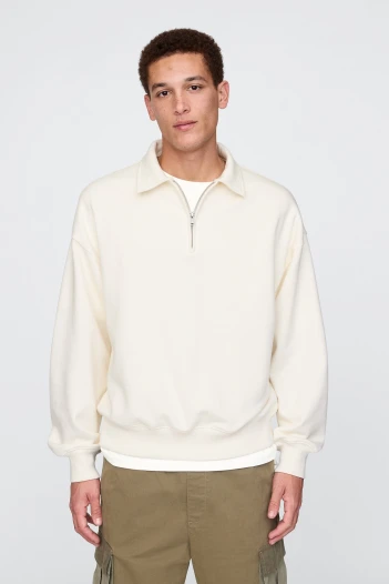 Buzo Polo Hombre Ivory Frost