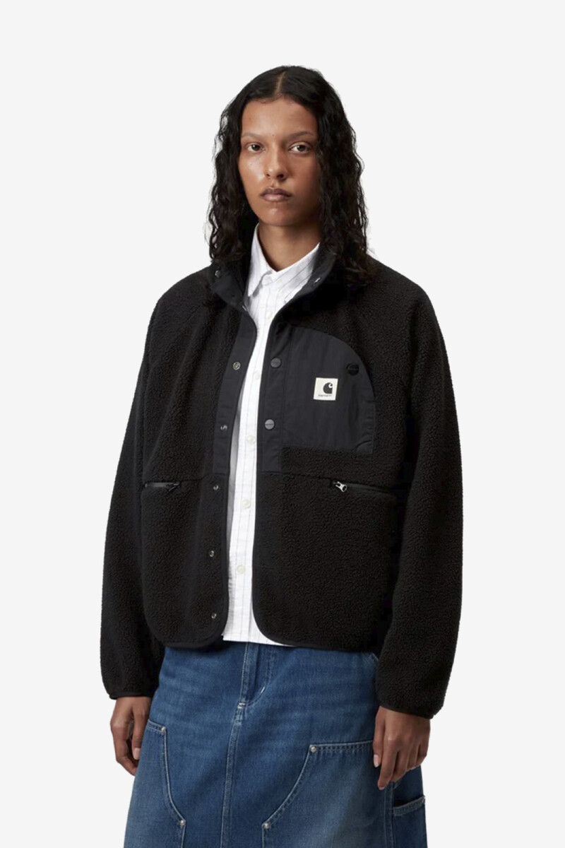 W' FLYNN FLEECE JACKET Negro