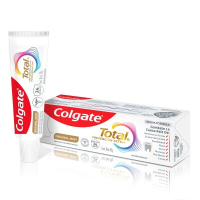 Pasta De Dientes Colgate Total Original Mint 30 Grs. Pasta De Dientes Colgate Total Original Mint 30 Grs.