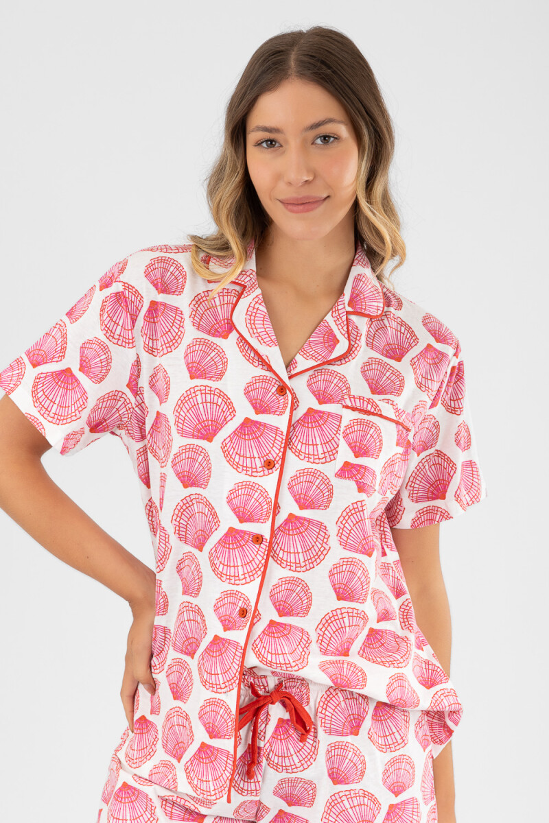 Pijama shell americano Rosado