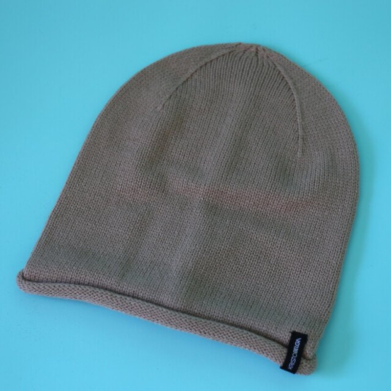 Gorro KristoBelga de Lana Caqui