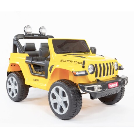 Renegade Grande Bebesit Amarillo 12V FT938AM con Detalles Esteticos AMARILLO