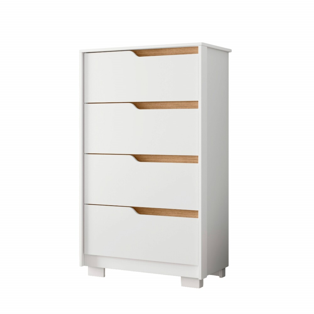 Comoda 4 Cajones - Sole Blanco
