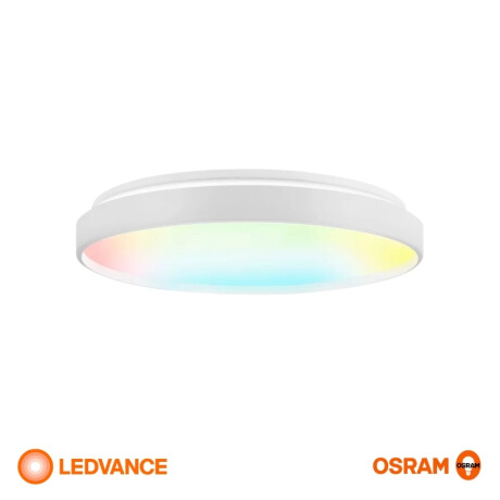 SMART+DESIGN PLAFON 32W BIV LEDVANCE Panel LED LEDVANCE OSRAM Deco Smart Blanco De Adosar 32W RGB