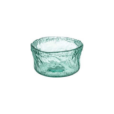 BASE DE VIDRIO VERDE 16CM Unica