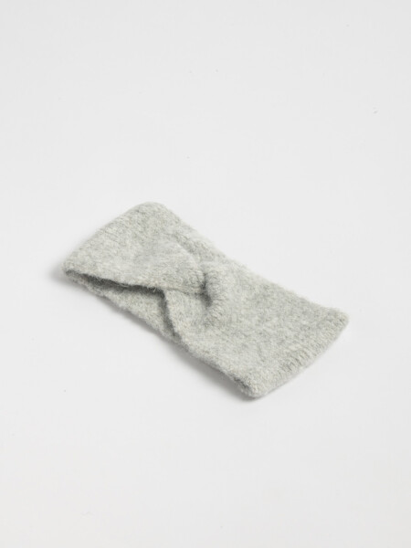 Vincha punto Gris Melange