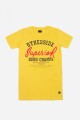 Remera estampada AMARILLO