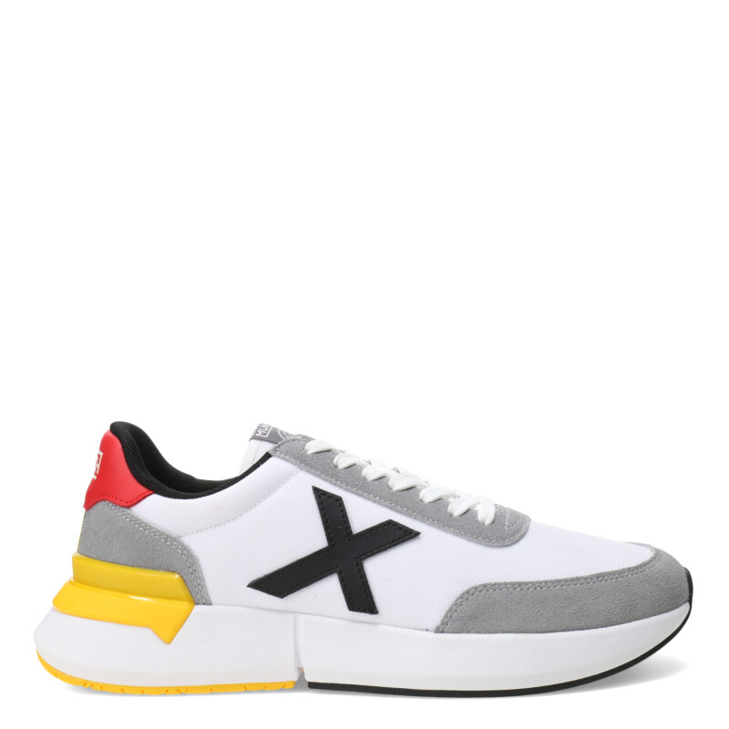 Championes de Hombre MUNICH Versus Alemania Blanco - Gris - Rojo