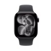 Apple Watch Series 11 42mm Jet Black Al Black Sport Band S/M MEQT4LW/A Apple Watch Series 11 42mm Jet Black Al Black Sport Band S/M MEQT4LW/A