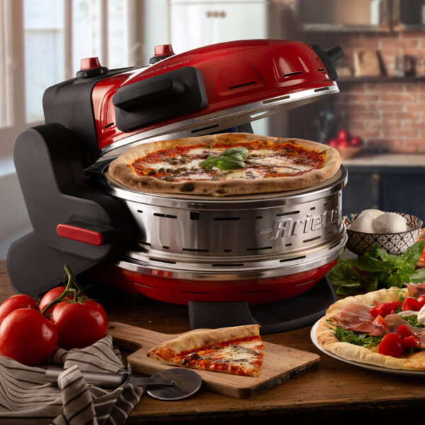 Horno De Pizza Doble Ariete 0927 En 4' Minutos PIZZERIA ARIETE DOBLE ROSSO 1460050
