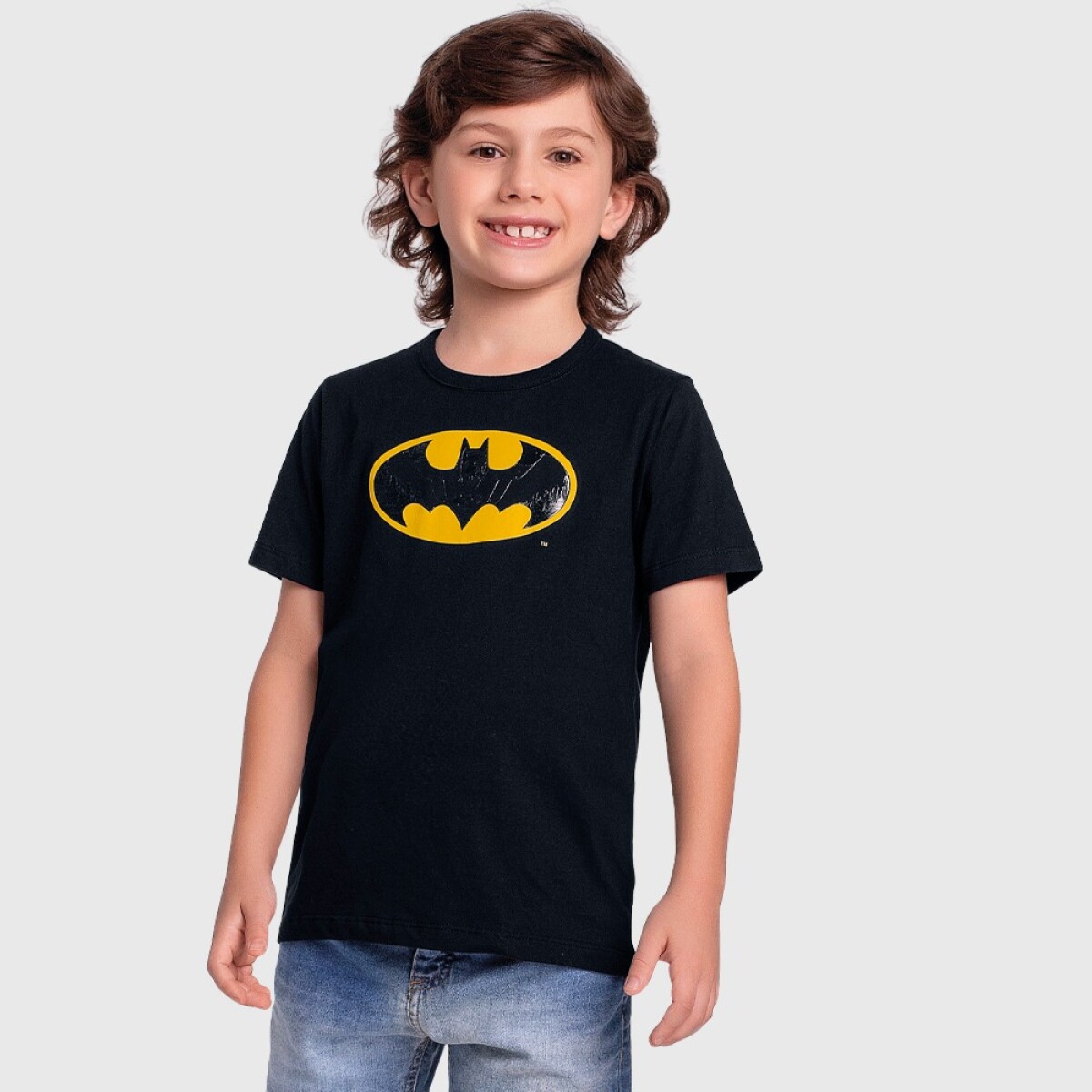 Remera Infantil. - Negro 