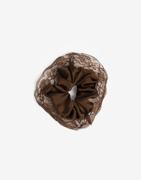 Skunzies Lisas Maxi Skunzie Con Encaje - Marron Chocolate
