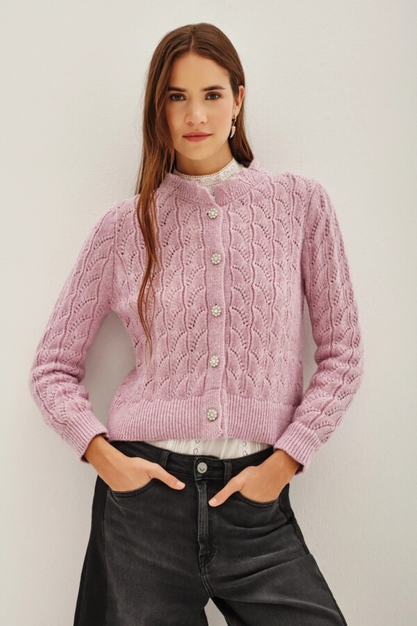 Cardigan Isabella New Lila