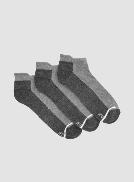 Pack x3 medias cortas con diseño deportivo Variante 38