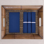 Set x4 Servilletas Azul