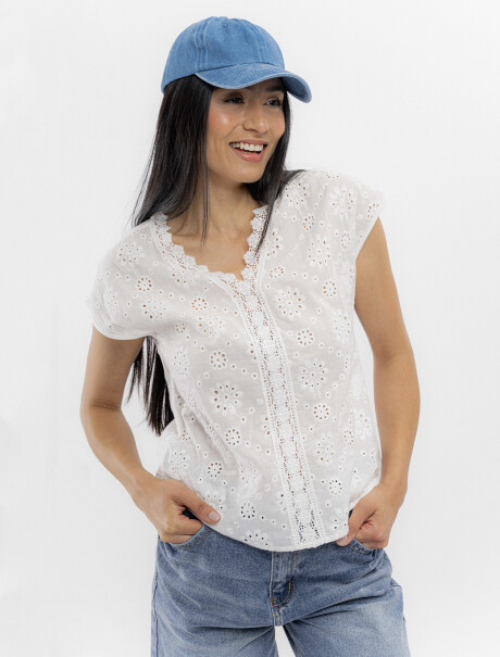 Blusa broderie Blusa broderie