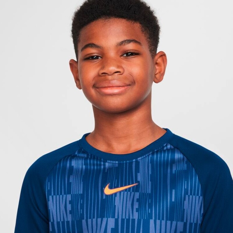 Remera Nike Academy de Niños Azul