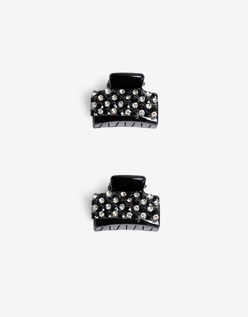 Set De Mini Broches Con Strass 