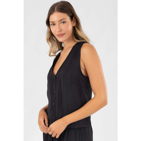 Vest pijama Negro