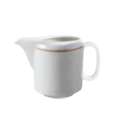 Lechera de Porcelana Beige 240 ml Artisan Lechera de Porcelana Beige 240 ml Artisan