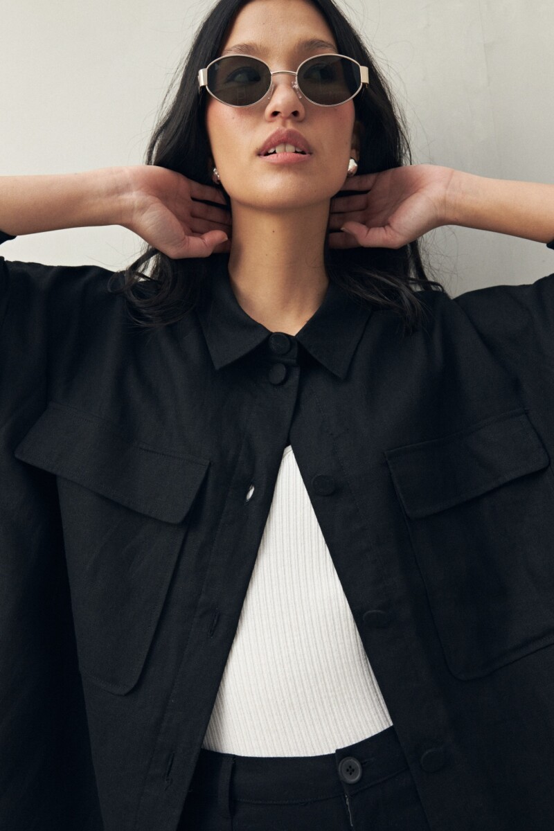 CHAQUETA RILEY Negro