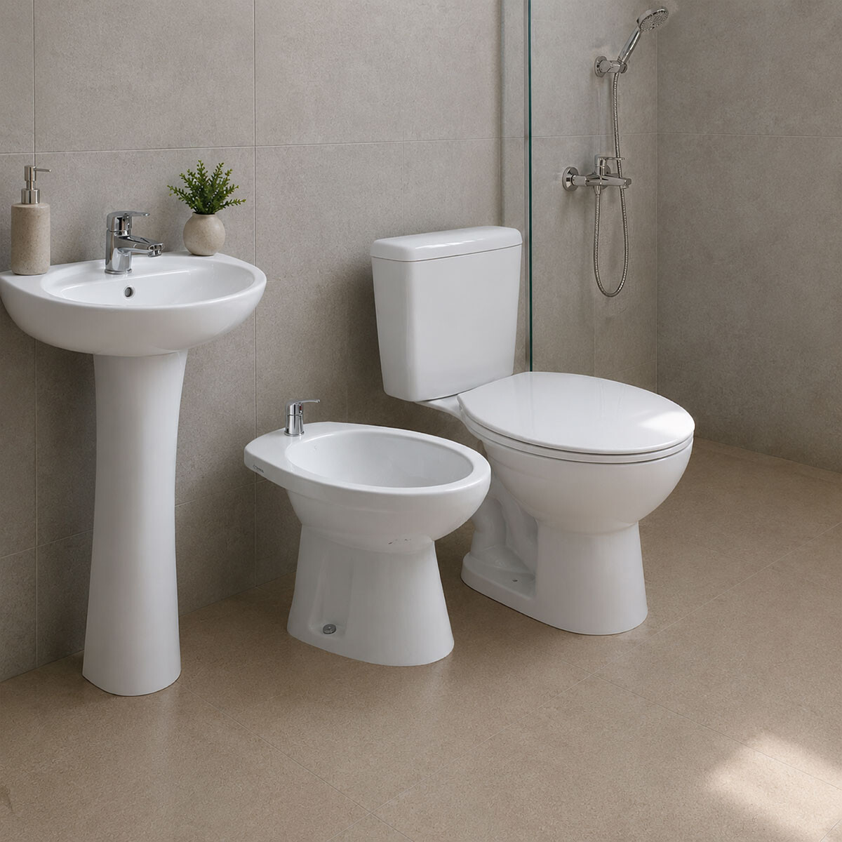 Renovación Total Baño: Sanitarios, Grifería, Revestimientos Y Adhesivos 