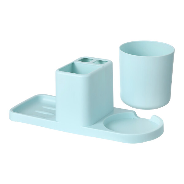 Porta cepillo dental celeste