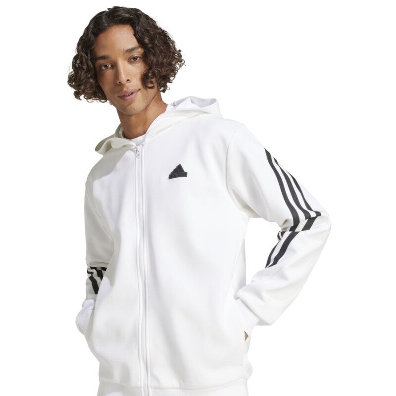 Campera Adidas Future Icons de Hombre - JJ4158 Blanco